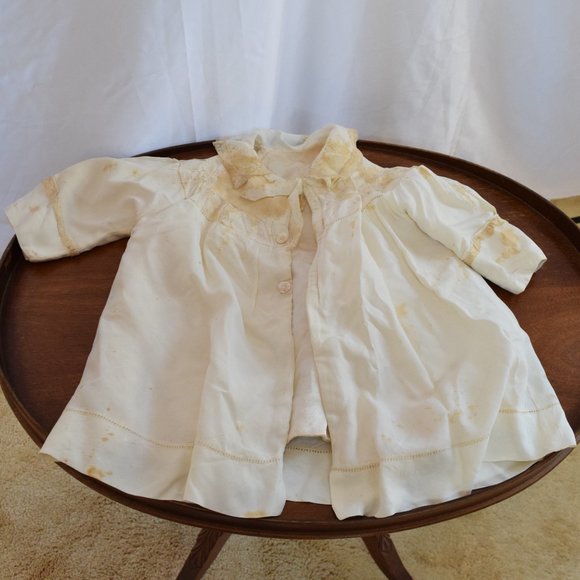 Antique Baby Clothes Dress & Jacket 2 Pc Set Great Granny Core - Picture 2 of 16